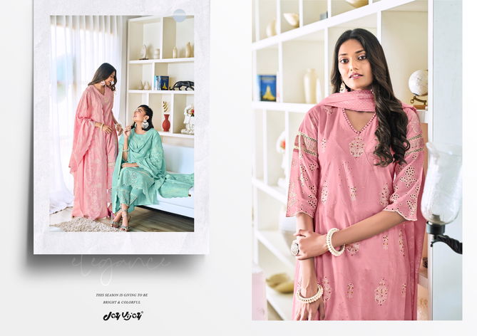 Tasveer By Jay Vijay Embroidery Khadi Cotton Salwar Suits Wholesale Clothing Suppliers In India